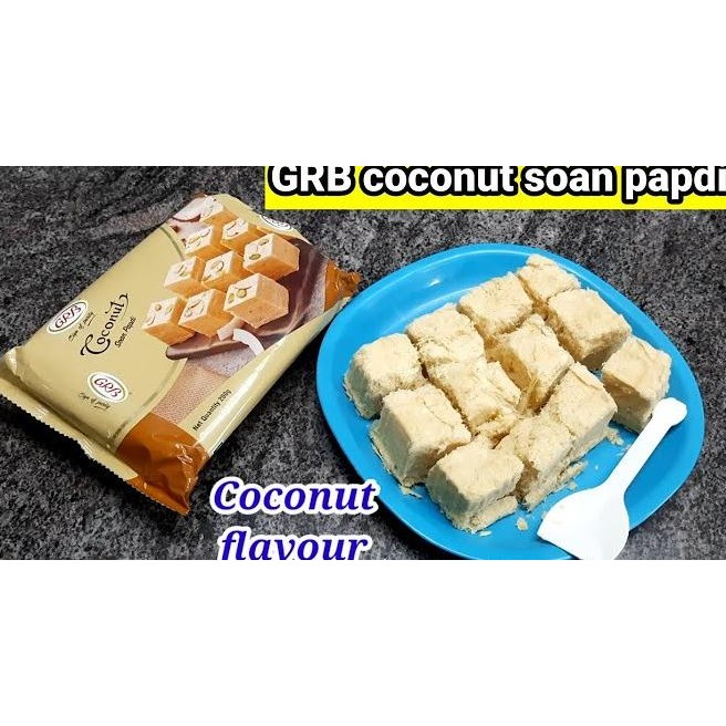

Ready stock] SOAN PAPDI COCONUT GRB 200G / Manisan India / Indian Sweets