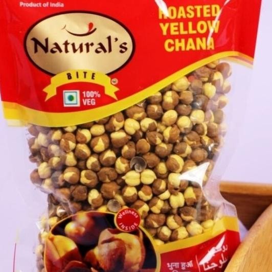 

%$%$%$%$] ROASTED YELLOW CHANA NATURAL'S BITE 200G / Kacang Panggang