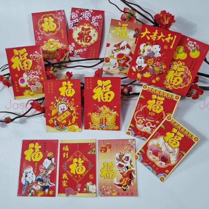 

+++++] [Free Mika] Angpao Imlek Shio Naga 2024 Uk Medium Amplop Dragon 2024