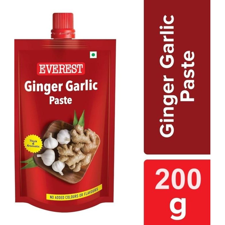 

$$$$] GINGER GARLIC PASTE EVEREST 200G / Pasta Bawang Putih Jahe