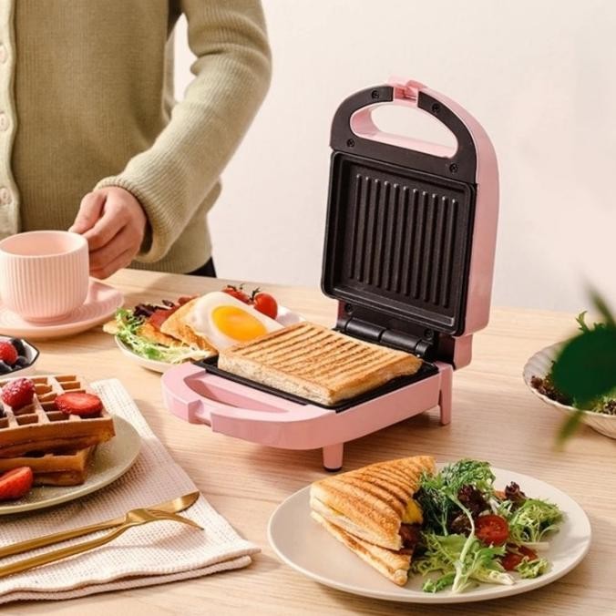 BREAKFAST SANDWICH MAKER PEMANGGANG ROTI TOASTER PANGGANGAN ROTI BAKAR LISTRIK ALAT PANGGANG ROTI SA