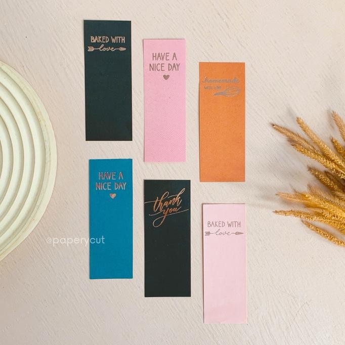 

paling diminati] Sticker Label Segel 3cm x 8cm