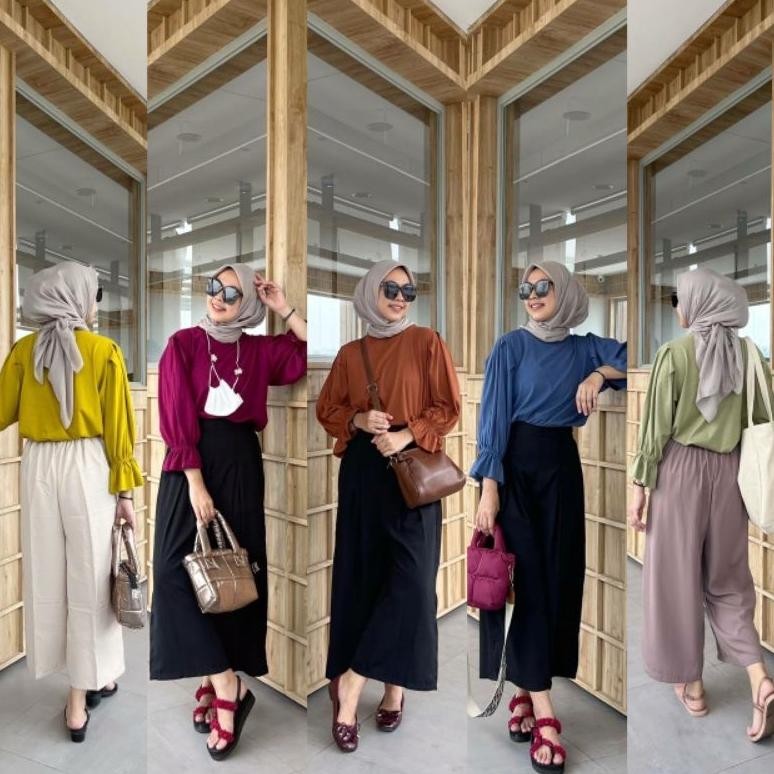 BERKUALITAS KAYLA PUFFY TOP/GAMALIA PUFFY GAMALIA PUFFY TOP/KAOS KEKINIAN/ATASAN BLOUSE KEKINIAN/KAY