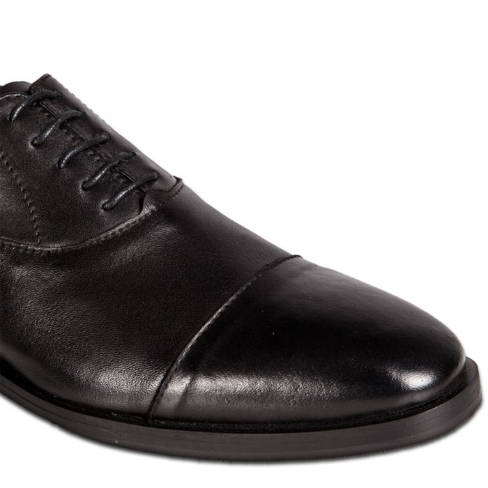 Loob Oxford Black / Sepatu Formal / Sepatu Nappa Milano