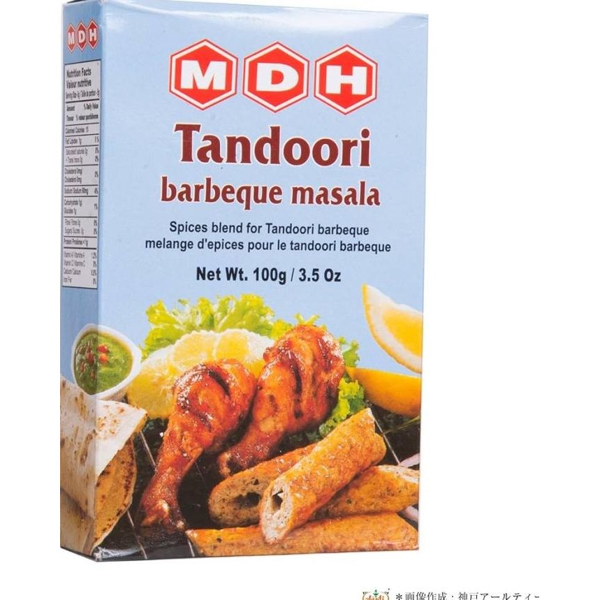 

favorit] TANDOORI BARBEQUE MASALA MDH 100G / Campuran Bumbu Barbeque