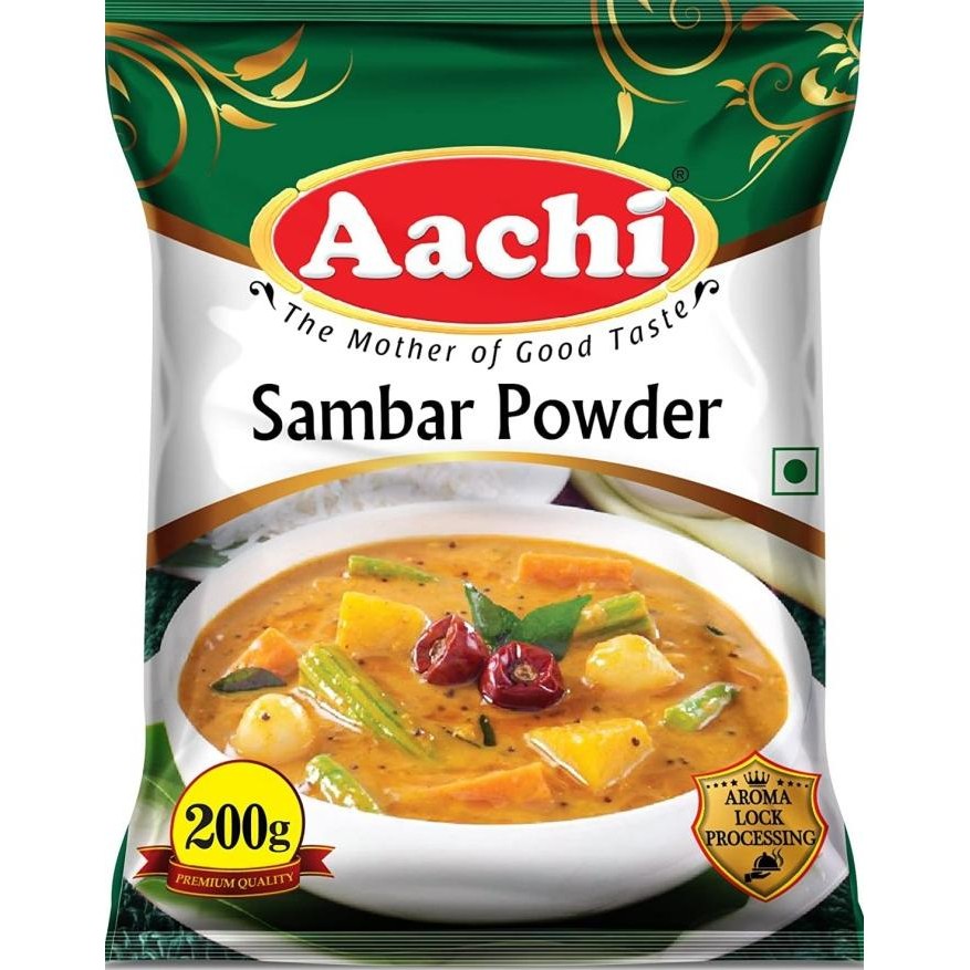 

*****] SAMBAR POWDER AACHI 200G / Bumbu Instant India