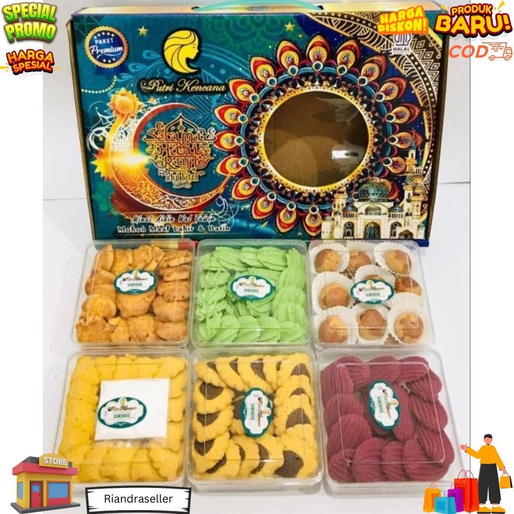 

Kue Paket Lebaran Ekonomis Isi 6 Toples D Promo 10.10