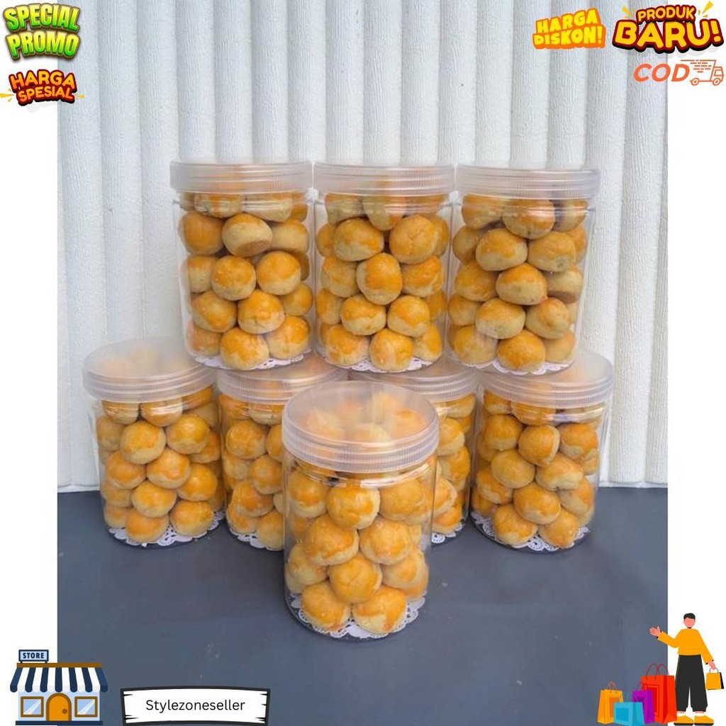 

Kue Nastar Toples 750Ml/ Kue Kering Nastar D Terlaris