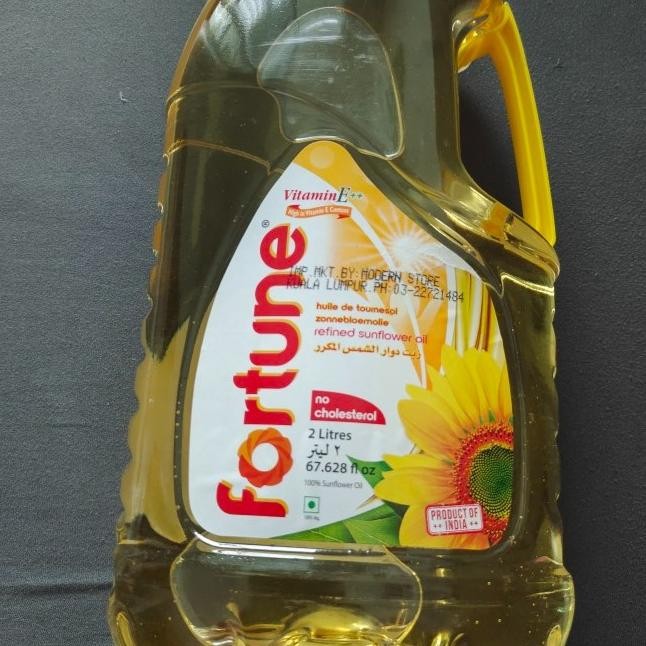 

=+=+=+] FORTUNE SUNFLOWER OIL 2L / Minyak bunga Matahari