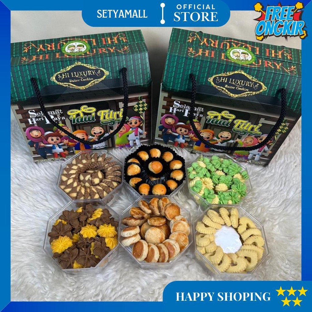 

Paket Kue Lebaran Luxury Parcel Kue Kering Hampers Ramadhan Paket Kue Kering Idul Fitri D Termurah