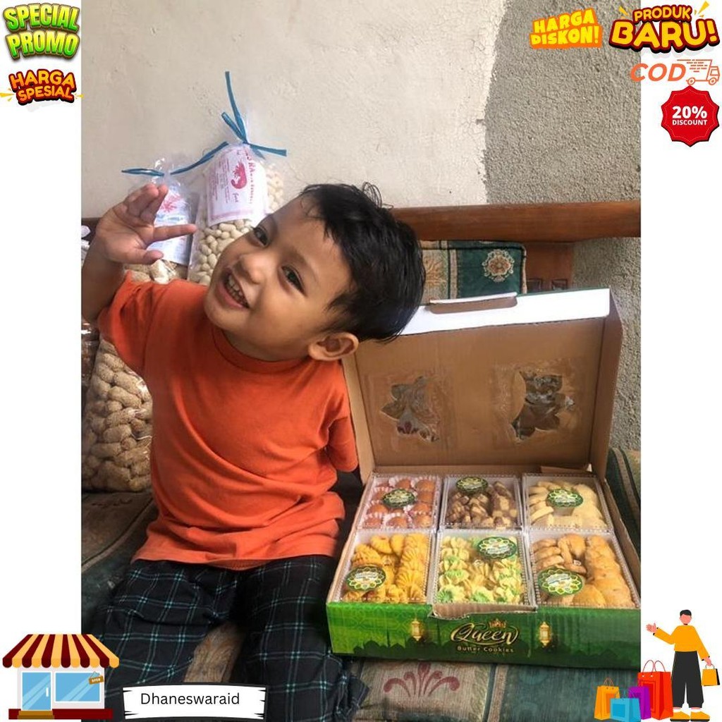 

Kue Paket Lebaran Isi 6 Toples | Kue Kering Lebaran | Grosir Kue Paket Lebaran | Kue Idul Fitri | Kue Nastar Lebaran D Promo 10.10