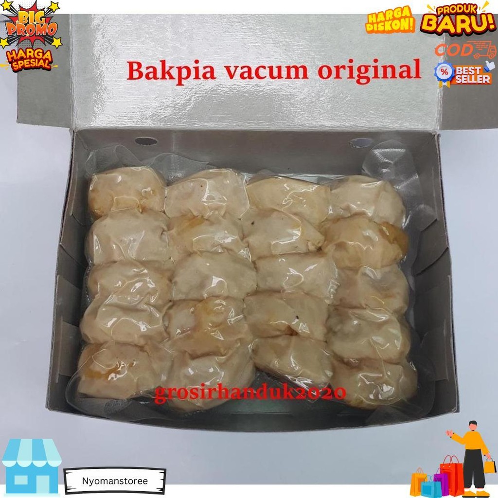 

Bakpia Pathok Livia Isi 20 Pcs, Asli Bantul D Best Seller