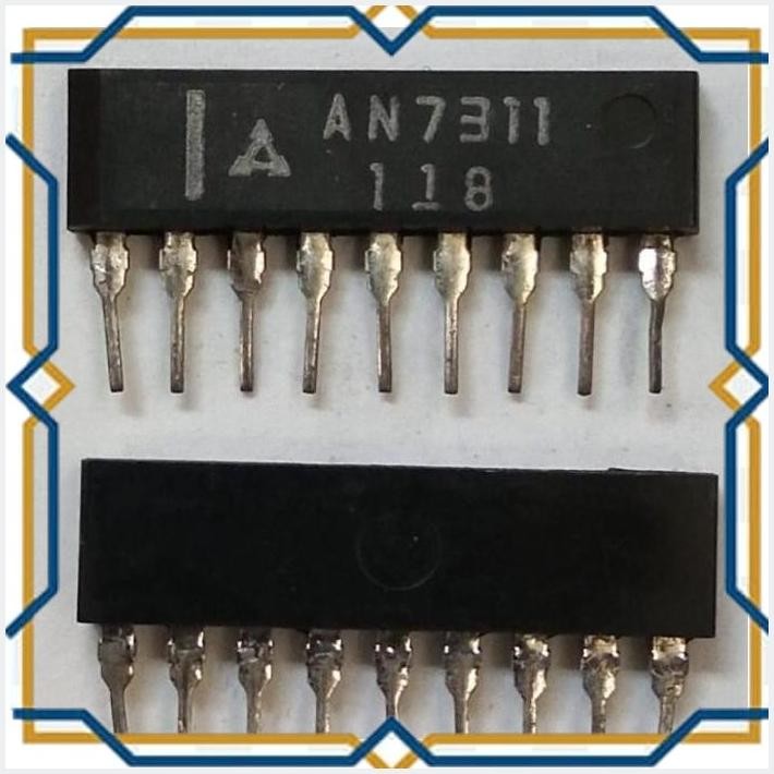 [BSE] IC AN7311 DUAL PRE-AMPLIFIER UNTUK TAPE MOBIL - ORIGINAL PANASONIC