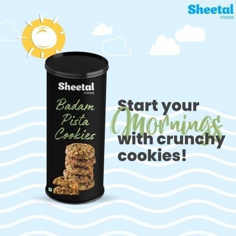 

:<:<:<:<] BADAM PISTA COOKIES SHEETAL 170g / Biscuit / Makanan Kering