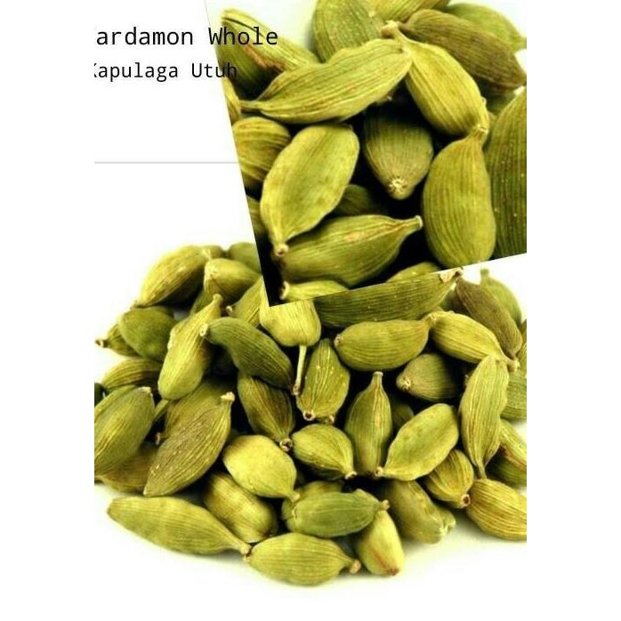 

^%^%^%^%] Kapulaga Hijau 50g / Green Cardamon / Import