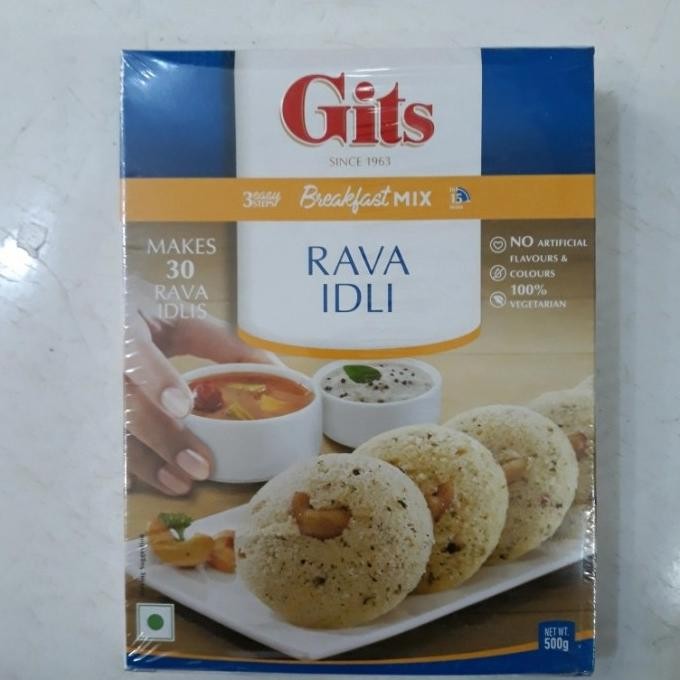 

><><><] Makanan India Gits Rava Idli Mix 500g