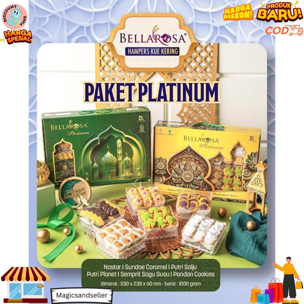

Paket Lebaran Bellarosa Platinum - Kue Kering - Parcel Lebaran - Coklat Kiloan - D Terlaris