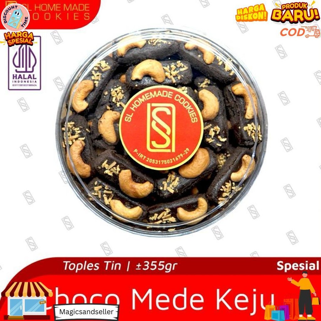 

Cookies Kue Kering Choco Mede Keju Spesial D Cod