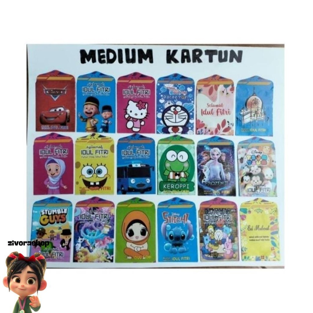 

Amplop Lebaran ( Isi 50Pcs ) Amplop Angpau Lebaran Murah Motif Lucu Murah Bahan Berkualitas Murah