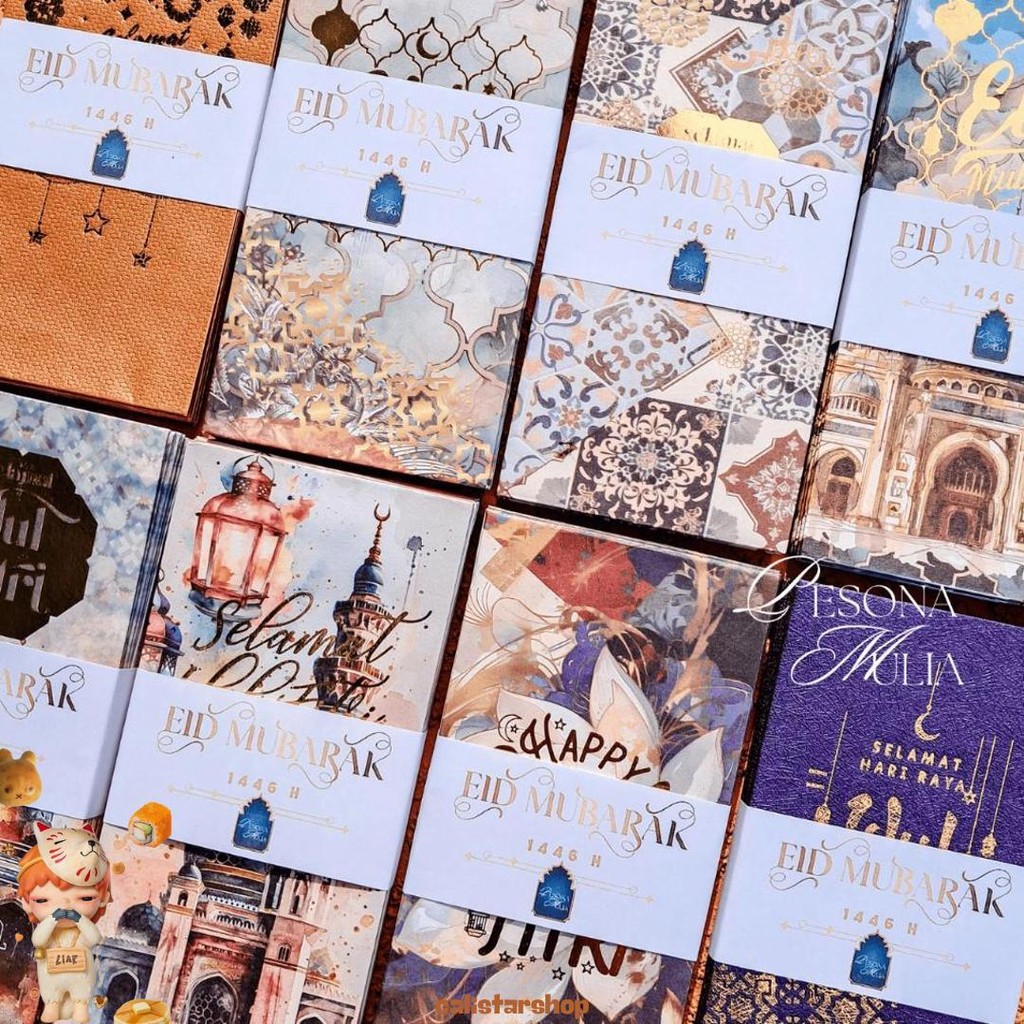 

[Limited] Exclusive Amplop Lebaran Super Mewah Platinum 10 Lembar Emboss Premium Angpau Thr Diskon
