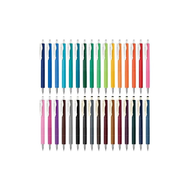 

[Direct from Japan]Zebra Gel Ballpoint Pen Sarasa Nano 0.3mm 32 Colors Set JJH72-32C-AZ |phjAQTBY|