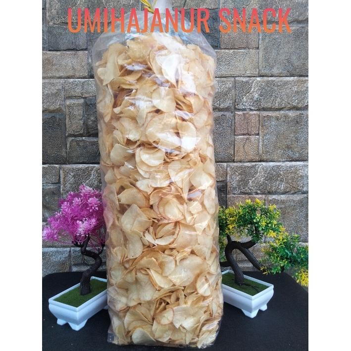 

(GRATIS ONGKIR) KRIPIK SINGKONG ASIN 1000Gram MAKANAN RINGAN MURAH