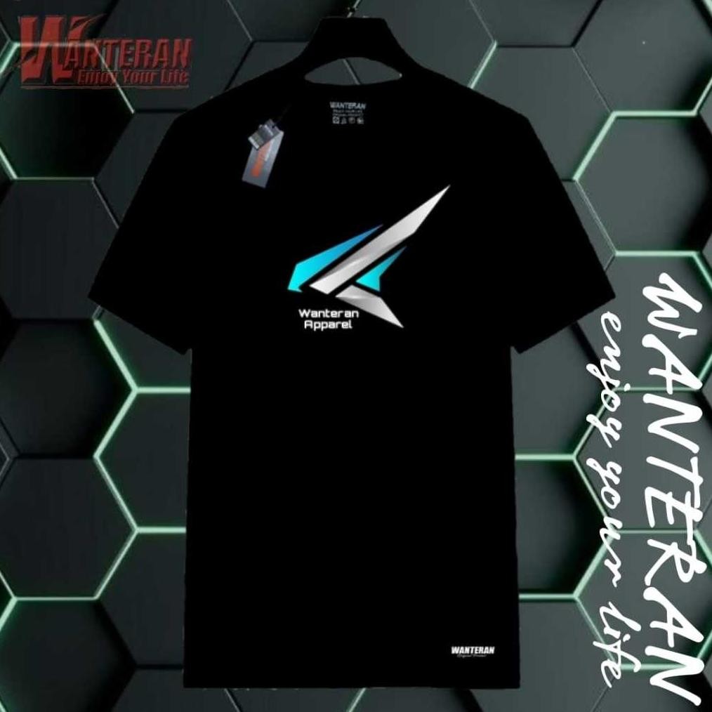 eqw-68 Kaos Pria Distro Bandung Wanteran Apparel | Kaos Distro Pria | Baju Distro Pria | Pakaian Pri