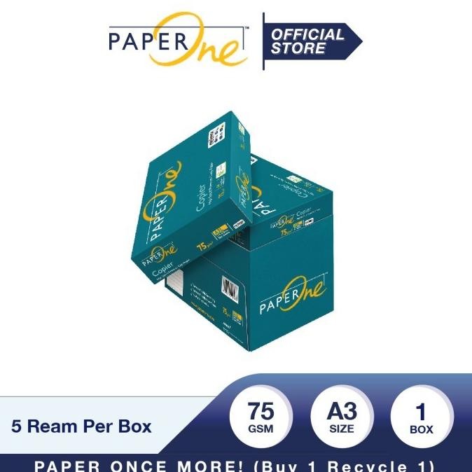 

PaperOne Kertas Fotocopy A3 75 gram Box B2B