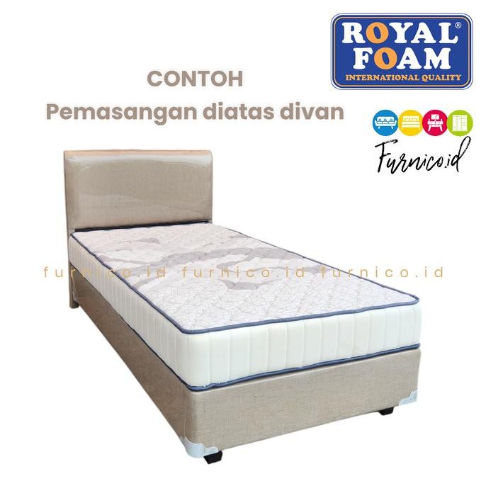 Kasur Busa ROYAL FOAM tampilan SPRINGBED 90x200