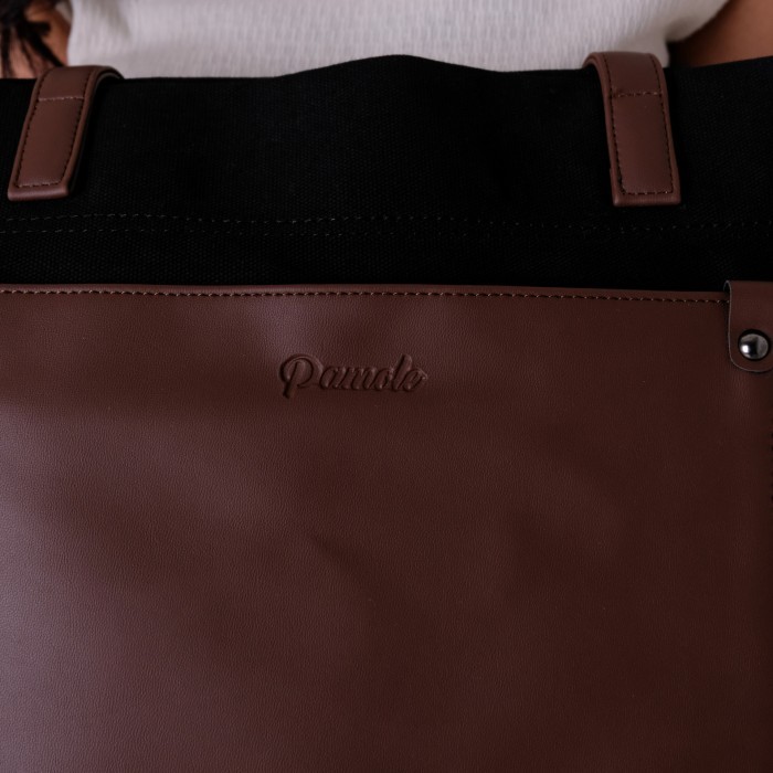 Pamole - Tas Selempang Wanita Multifungsi Tote Bag Penutup Resleting