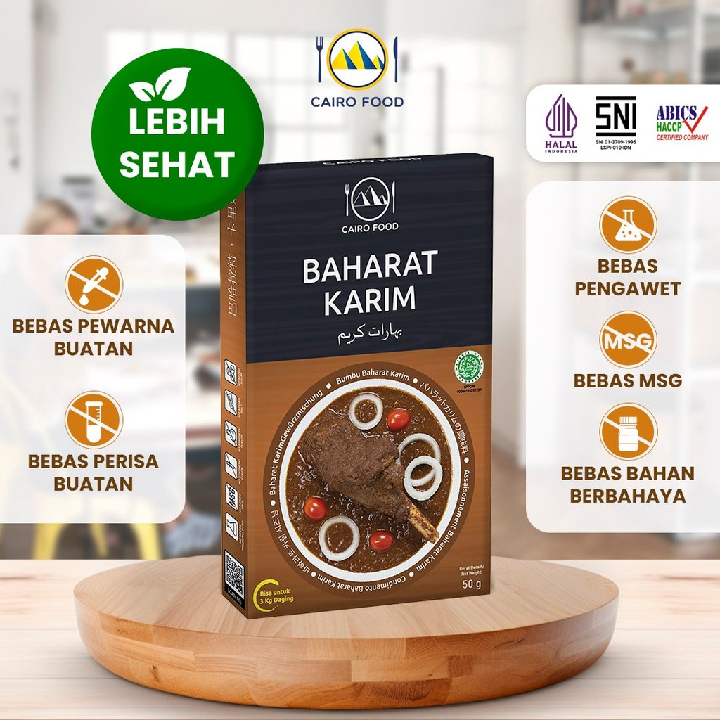 

Bumbu Baharat karim Spice Mix Sehat - Cairo Food