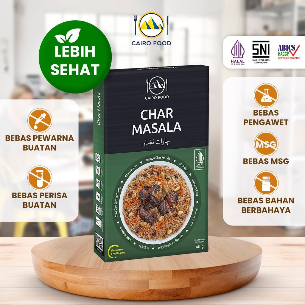 

Bumbu Char Masala Spice Mix Sehat - Cairo Food