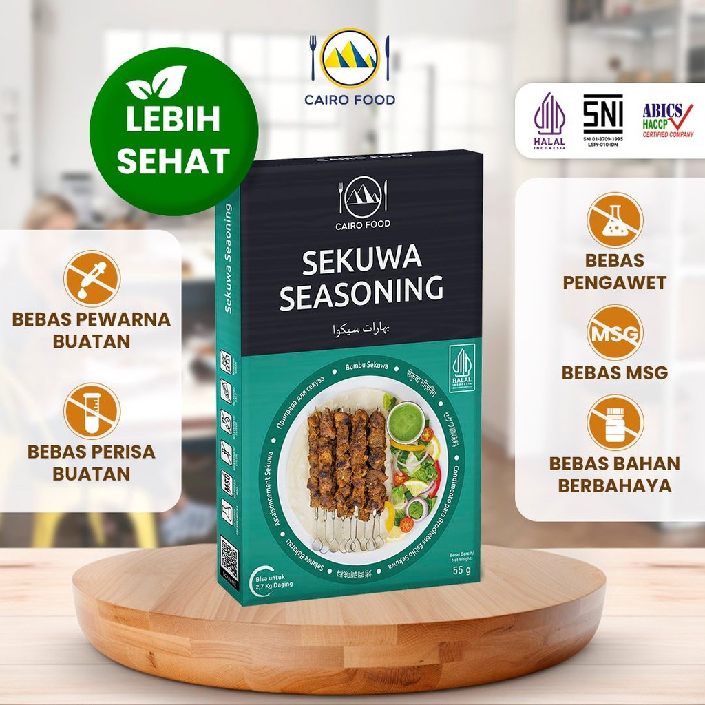 

Bumbu Sekuwa Spice Mix Sehat - Cairo Food