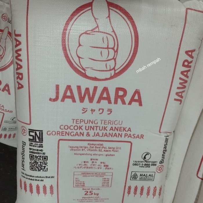 

TERIGU JAWARA 25KG TERIGU MURAH