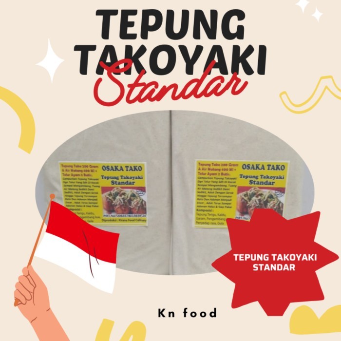 

Tepung Takoyaki - 10 kg Tepung Takoyaki STANDAR BY REX WAHANA