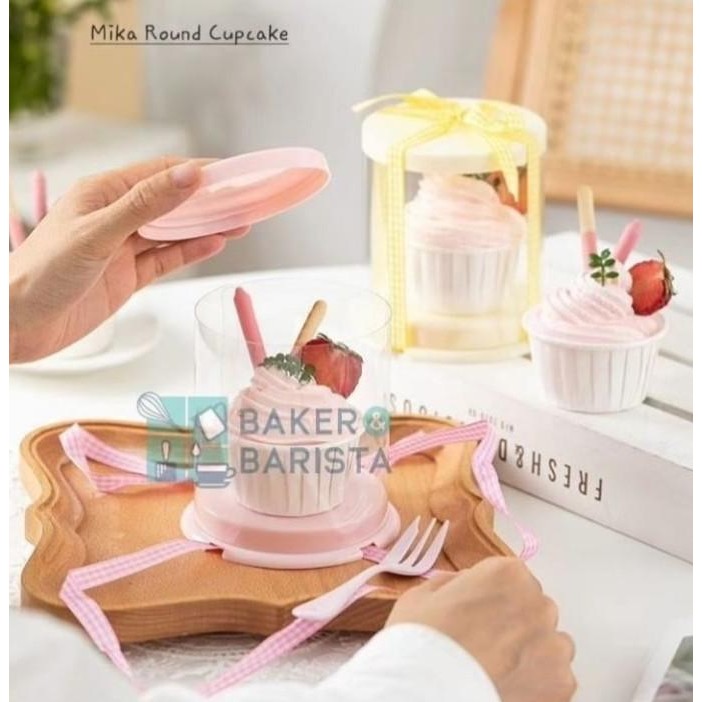 *#*#*#*#] Mika Mini Round Cupcake / Box Mini Cake Cupcake /Dus Cupcake / Kotak Kue mini /Box Gift Mi
