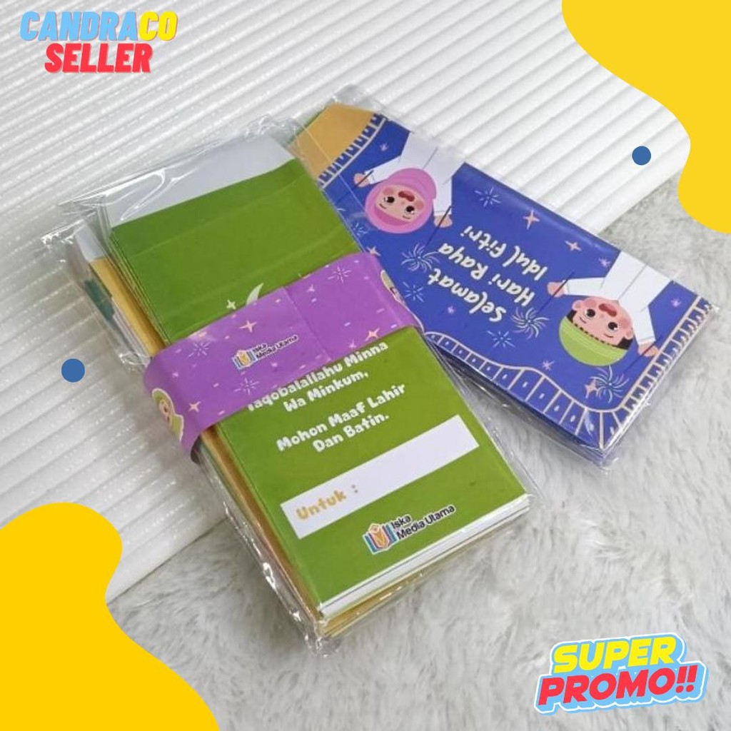 

Ready Amplop Lebaran Edisi 2025 1 Paket Isi 50 Pcs Iska Media Utama - Amplop Lebaran Lucu - Amplop Lebaran Murah - Desain Unik - Uang Terlengkap Dan Termurah