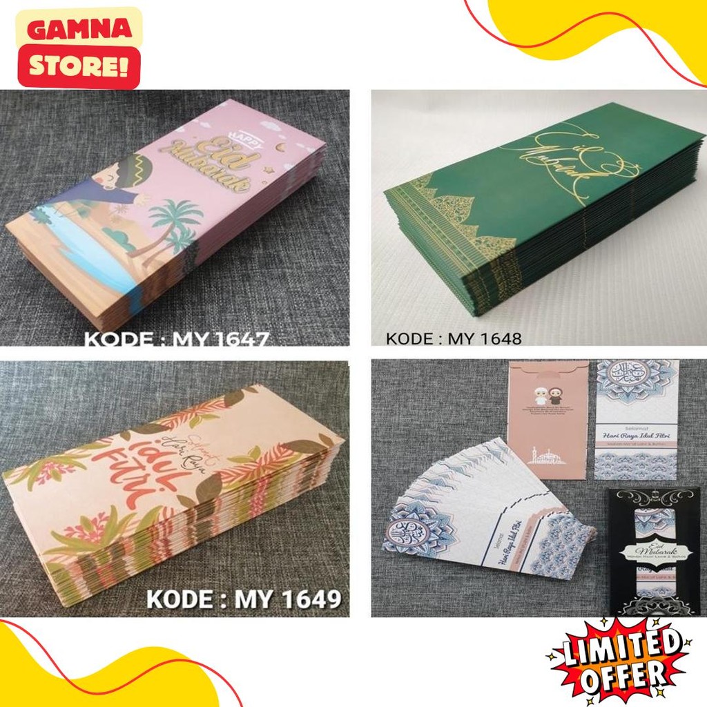 

Amplop Lebaran Exlcusive - Angpau Uang Kode My1643 Diskon