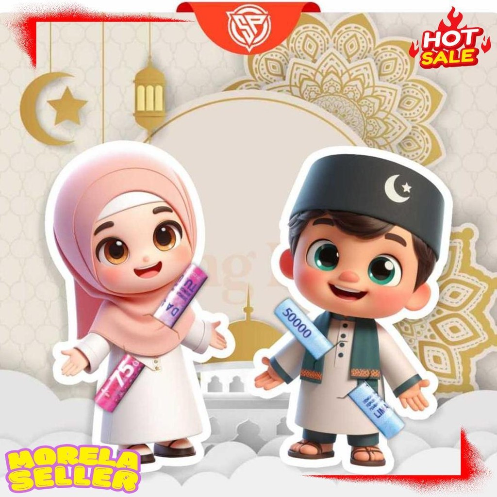 

10 Pack Amplop Lebaran Amplop Karakter Angpao Thr Amplop Surprise Lebaran 2025 Diskon