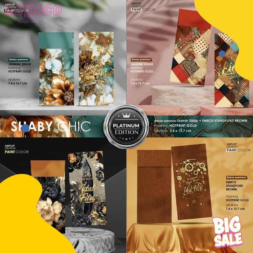 

Amplop Lebaran Exclusive | Isi 40Pcs | Platinum Edition | Lilited Edition | Amplop Lebaran Mewah Diskon