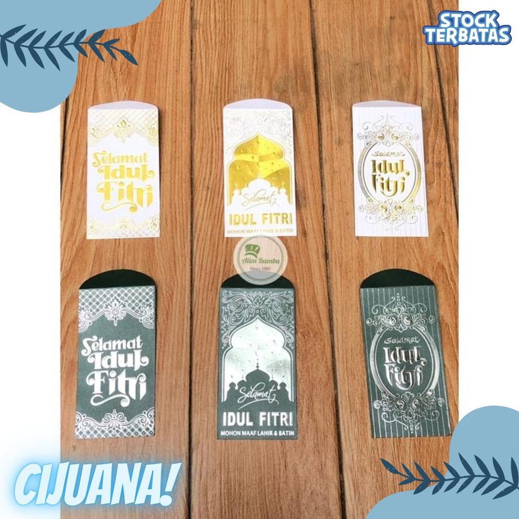 

(Isi 50 Lembar) Amplop Jumbo / Angpao Tebal Premium Thr Lebaran Idul Fitri 2023 Diskon