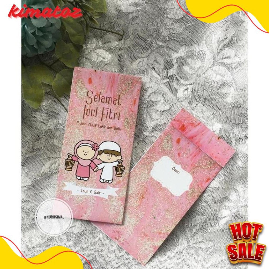 

Amplop Lebaran Custom Bisa Tambah Nama Diskon Setengah Harga