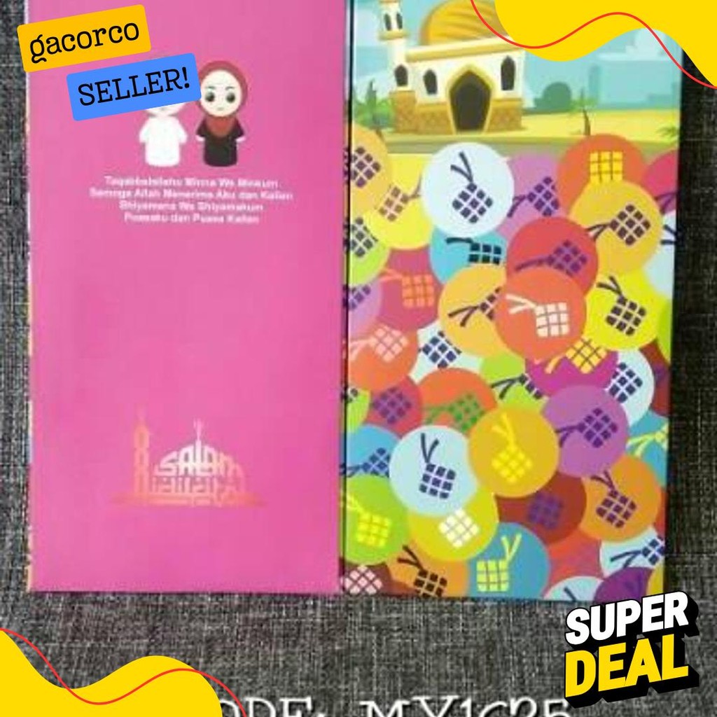 

Amplop Lebaran - Angpao Lebaran Eklusive Kode My1625 Flash Sale! Diskon Hingga 70%