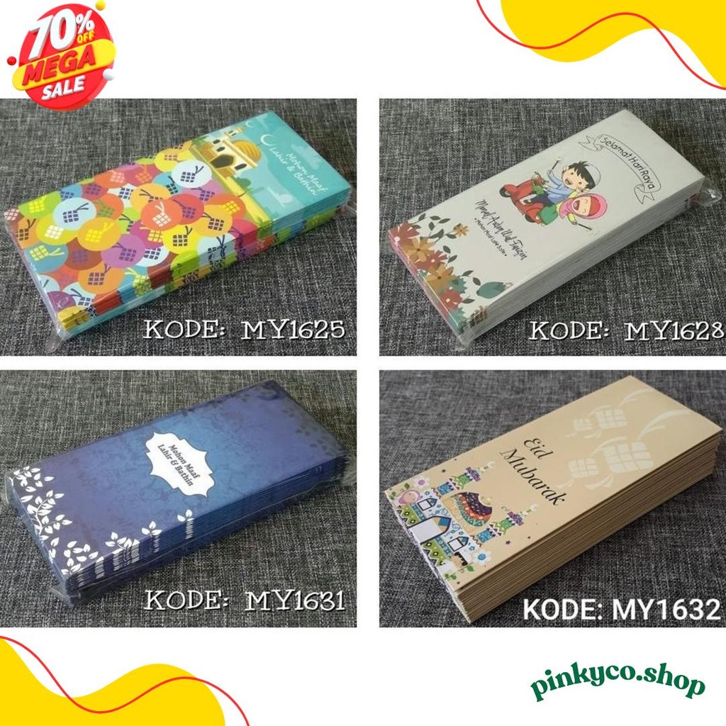 

Amplop Lebaran - Angpao Lebaran Exclusive Code My1647 Diskon Setengah Harga