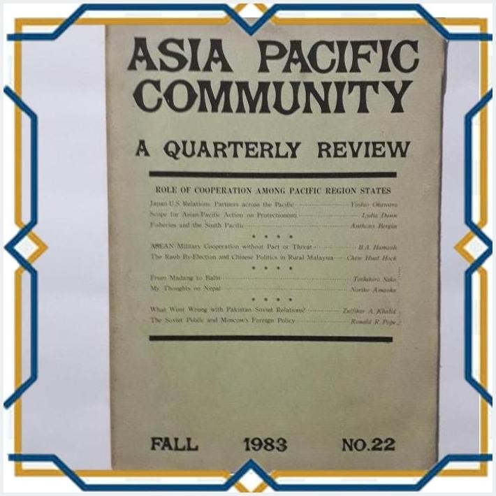 

[BAC] JURNAL ASIA PACIFIC COMMUNITY NO 22 1983