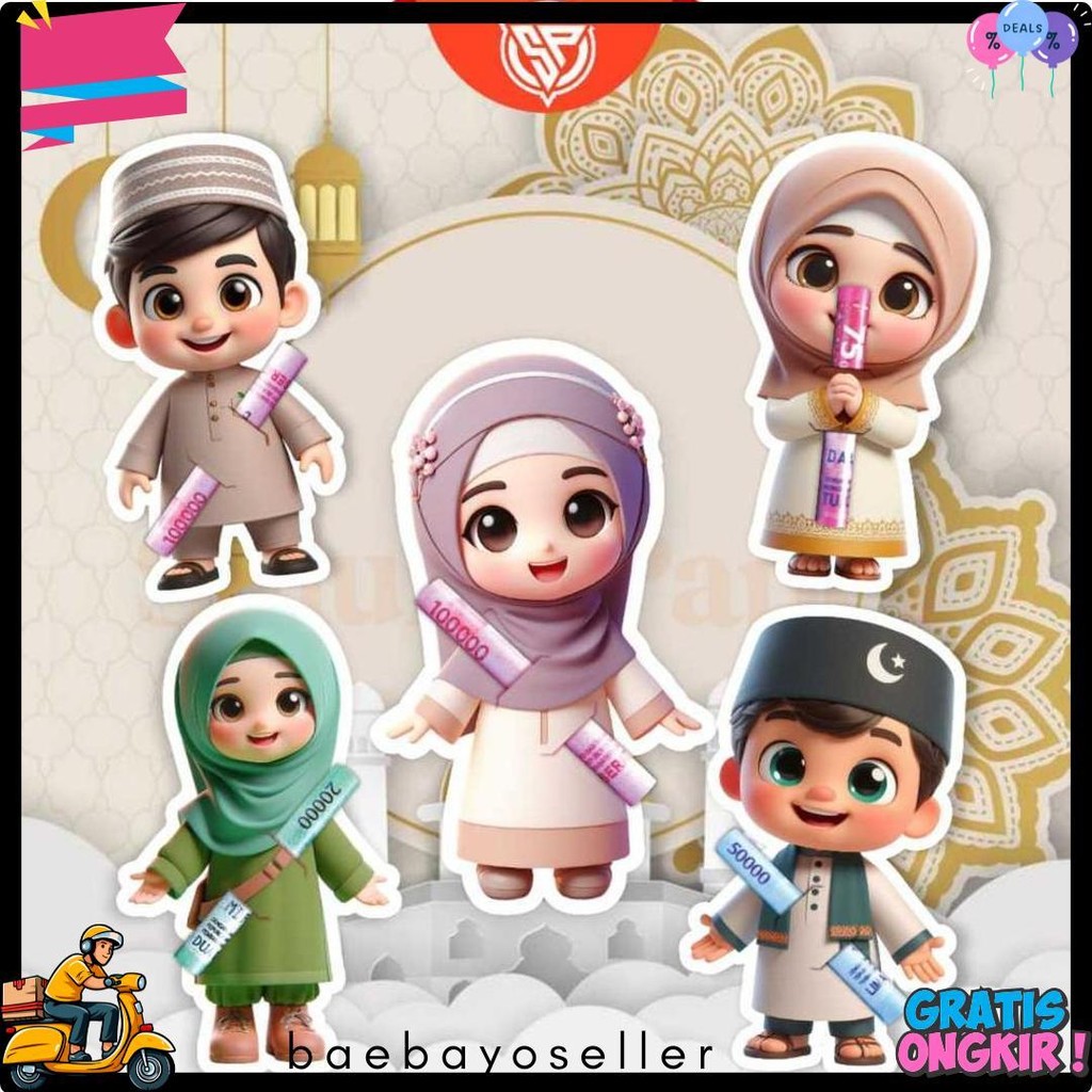 

10 Pack Amplop Lebaran Amplop Karakter Angpao Thr Amplop Surprise Lebaran 2025 Flash Sale! Diskon Hingga 70%