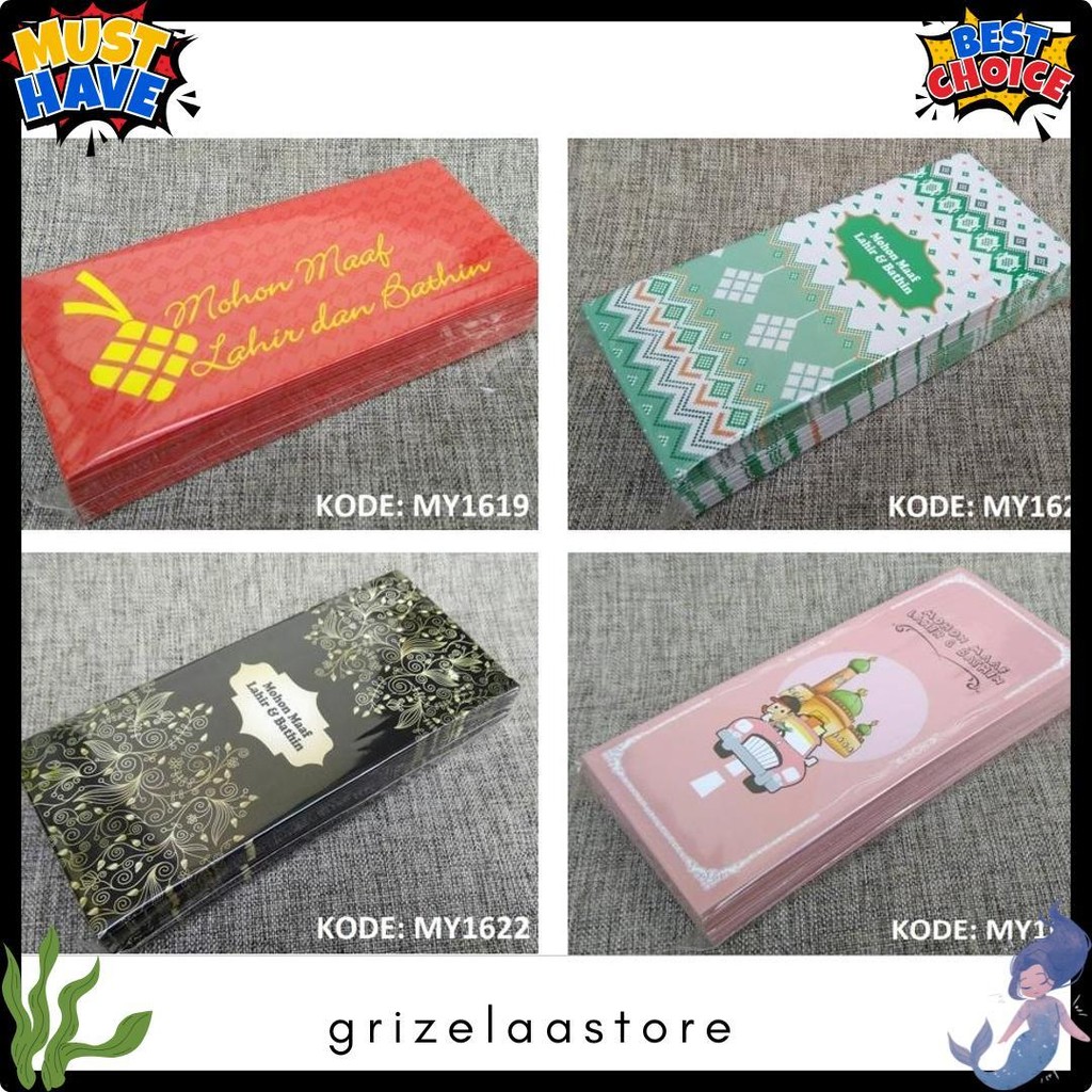 

Amplop Lebaran Exlcusive - Angpau Uang Kode My1643 Terlengkap Dan Termurah