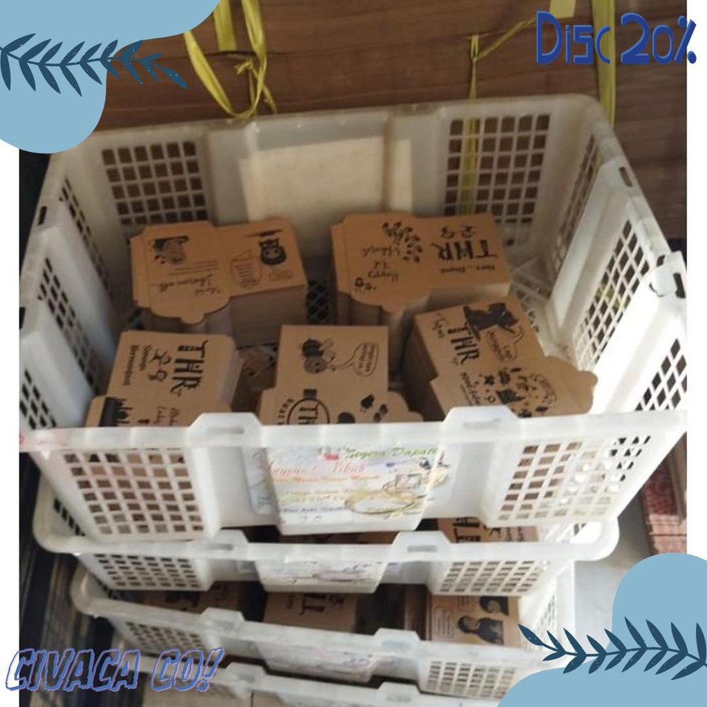 

Angpau Lebaran/Amplop Lebaran Kraf 1Kg Masih Lembaran(Kurleb 500Pcs) Diskon Setengah Harga