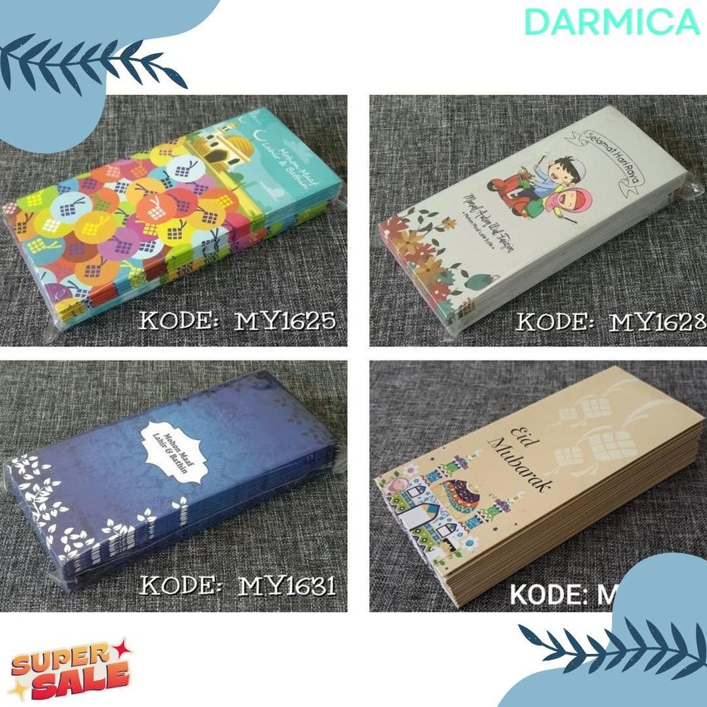 

Amplop Lebaran - Angpao Lebaran Eklusive Kode My1625 Diskon Setengah Harga