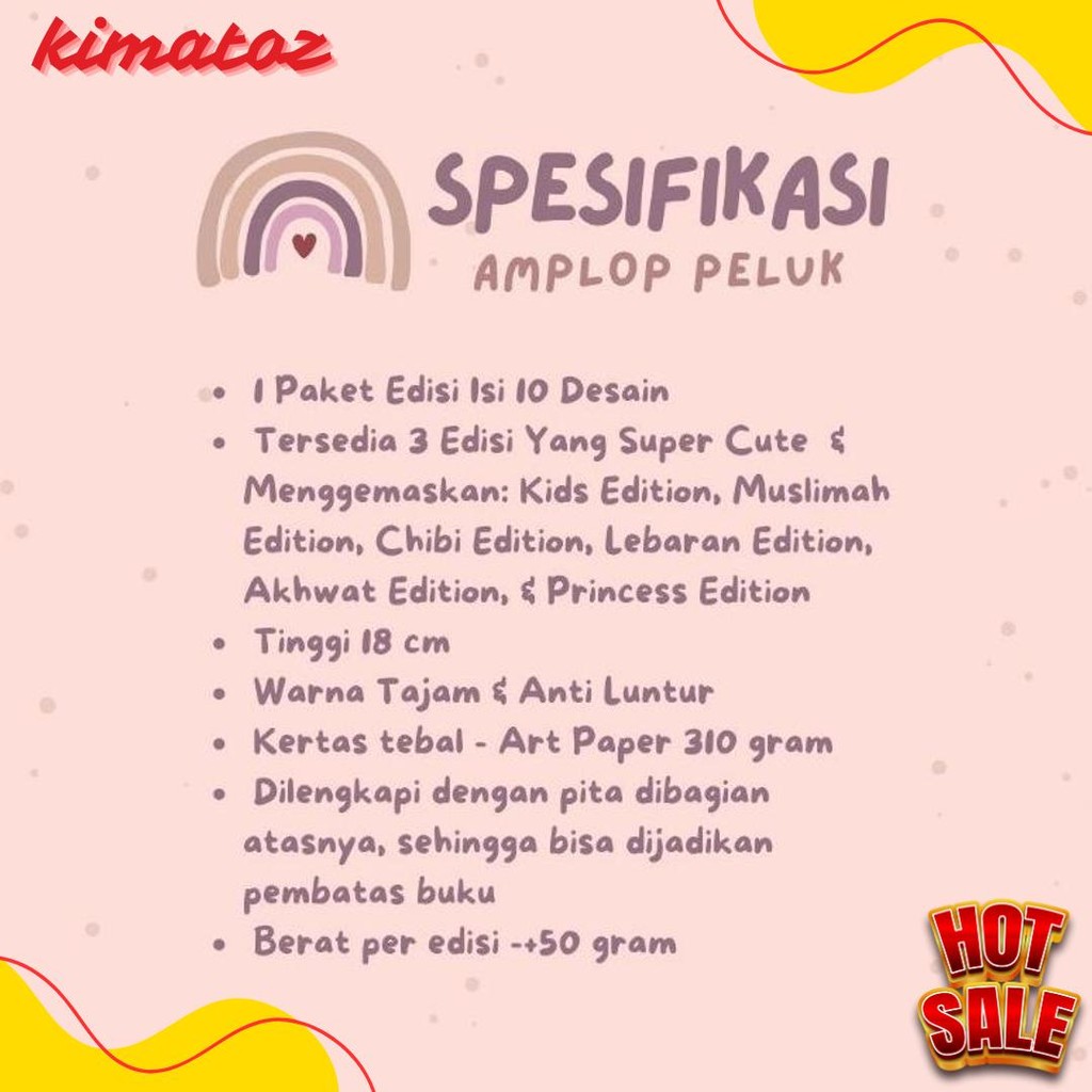 

Amplop Lebaran Peluk Premium Bisa Jadi Pembatas Buku - Isi 10 Terlaris! Produk Ini Banyak Dicari